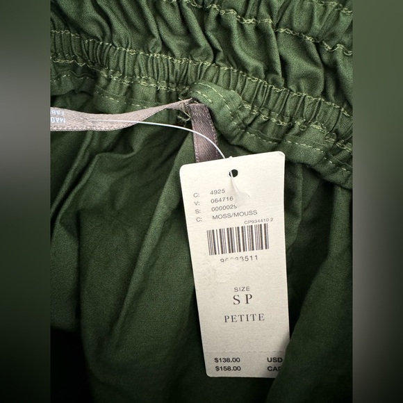 Anthropologie The Somerset Poplin Tiered Maxi Skirt, Size SP - Picture 11 of 11